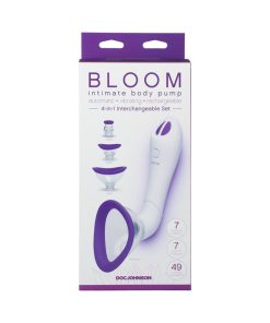 Bloom - Intimate Body Pump - Automatic - Vibrating - Rechargeable Purple/White