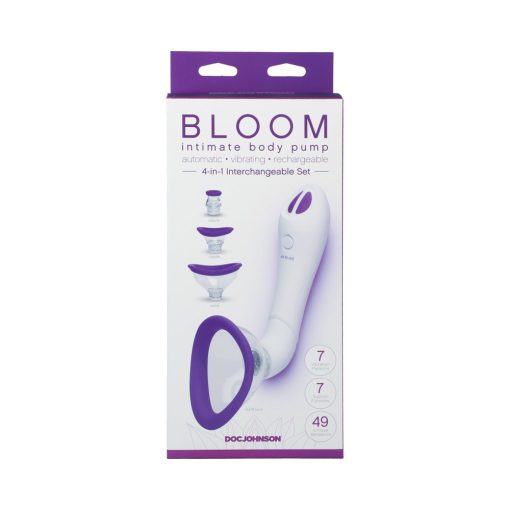 Bloom - Intimate Body Pump - Automatic - Vibrating - Rechargeable Purple/White - Image 9