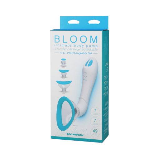 Bloom - Intimate Body Pump - Automatic - Vibrating - Rechargeable Blue/White - Image 9