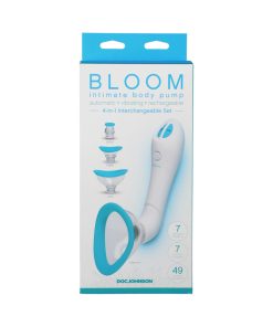 Bloom - Intimate Body Pump - Automatic - Vibrating - Rechargeable Blue/White