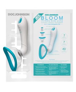 Bloom - Intimate Body Pump - Automatic - Vibrating - Rechargeable Blue/White