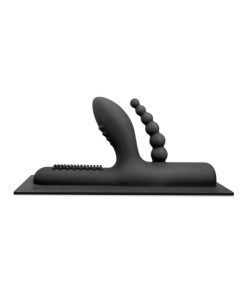The Cowgirl Buckwild Double Penetration Silicone Attachment Black