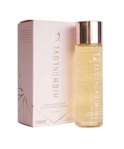 Highonlove Massage Oil Strawberries & Champagne