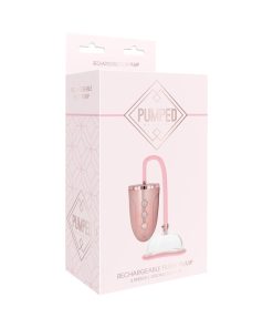 Pumped Rechargeable 3-Speed Pussy Pump Pink
