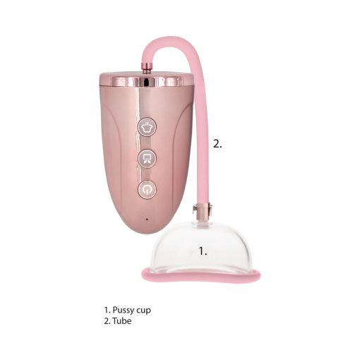 Pumped Rechargeable 3-Speed Pussy Pump Pink - Image 7