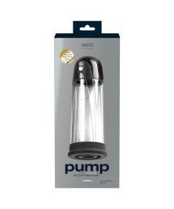 Pump Rechargeable Vacuum Penis Pump Black