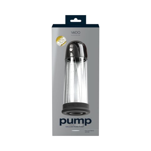Pump Rechargeable Vacuum Penis Pump Black - Image 5