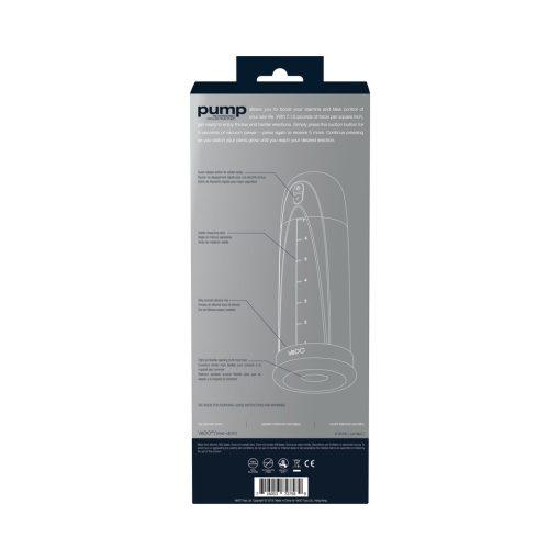 Pump Rechargeable Vacuum Penis Pump Black - Image 8