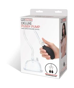 Lux Fetish Deluxe Pussy Pump With Quick-Release Valves