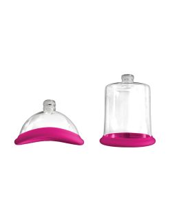Inya Pump N Vibe Rechargeable Dual-Ended Vibrator & Pump Set Pink