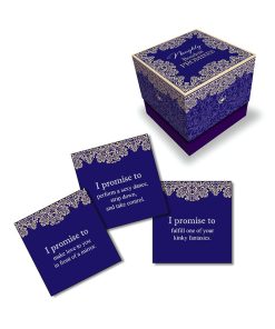 Naughty Boudoir Promises Cards