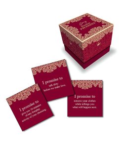 Sexy Boudoir Promises Cards