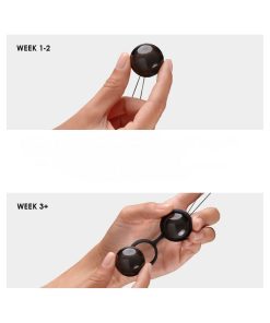 Lelo Beads Noir Kegel Balls Set Black
