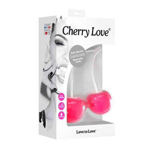 Love To Love Cherry Love Silicone Kegel Balls