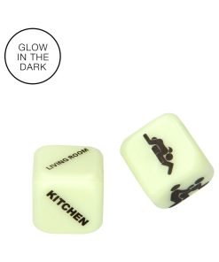 Alternative view of Shots S-Line Light Up Your Sexy Night Glow In The Dark Sex Dice