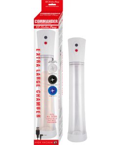 Commander Extra Large Electric Pump White