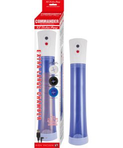 Commander Extra Large Electric Pump Blue