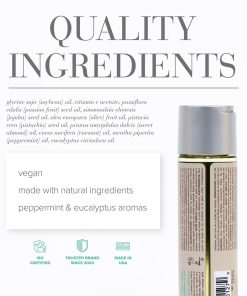 Jo Naturals Massage Oil Peppermint & Eucalyptus 4 Oz.