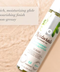 Jo Naturals Massage Oil Peppermint & Eucalyptus 4 Oz.