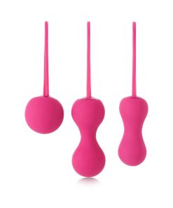 Alternative view of Je Joue Ami 3-Piece Silicone Kegel Set Fuchsia