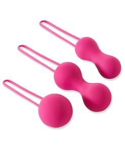 Je Joue Ami 3-Piece Silicone Kegel Set Fuchsia