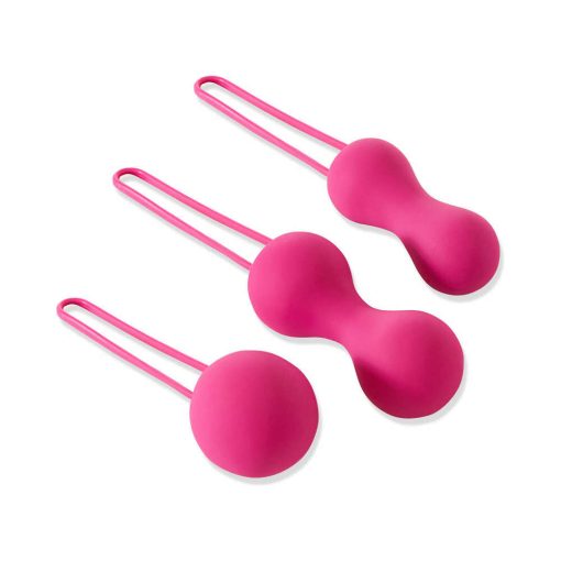 Je Joue Ami 3-Piece Silicone Kegel Set Fuchsia - Image 3
