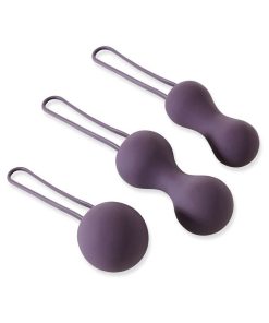 Je Joue Ami 3-Piece Silicone Kegel Set Purple