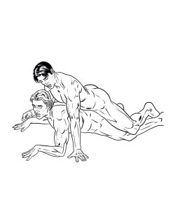 Alternative view of The Gay Porn Coloring Book