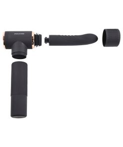 Alternative view of Evolved Too Hot To Handle Rechargeable Silicone Thrusting Sex Machine Black