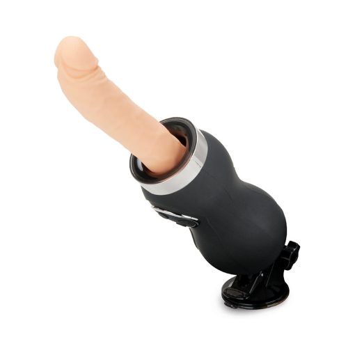 Lux Fetish Rechargeable Thrusting Compact Sex Machine With Remote Control - Image 4