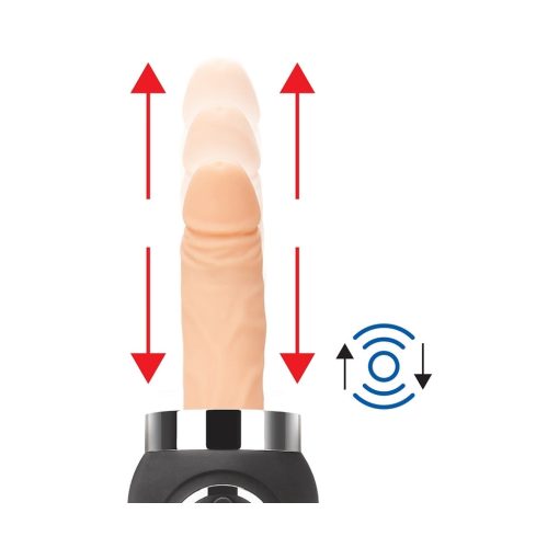Lux Fetish Rechargeable Thrusting Compact Sex Machine With Remote Control - Image 7
