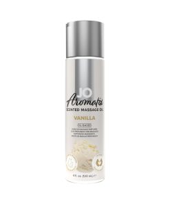 Jo Aromatix Vanilla Scented Massage Oil 4 Oz.
