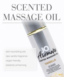 Jo Aromatix Vanilla Scented Massage Oil 4 Oz. 8 Jo Aromatix Vanilla Scented Massage Oil 4 Oz.