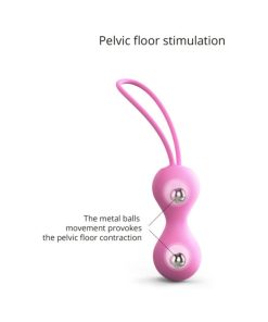 Love To Love Joia Silicone Kegel Balls Pink Passion