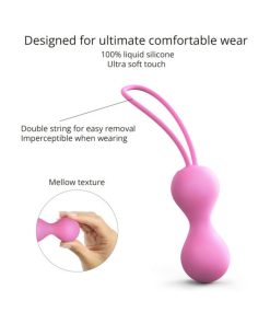 Love To Love Joia Silicone Kegel Balls Pink Passion