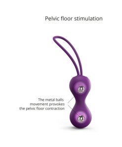 Love To Love Joia Silicone Kegel Balls Purple Rain