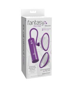 Fantasy For Her Rechargeable Pussy Pump Kit Silicone