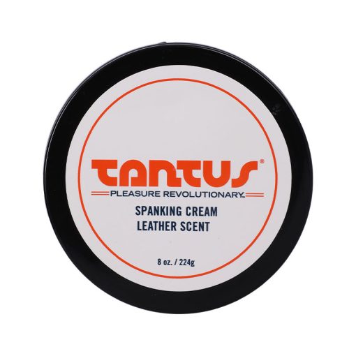 Tantus Apothecary Spanking Cream Leather Scent 8 Oz.