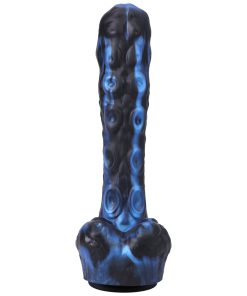 Fort Troff Tendril Thruster Mini Fuck Machine Rechargeable Remote-Controlled Silicone 8.5 In. Thrusting Dildo Blue/Black