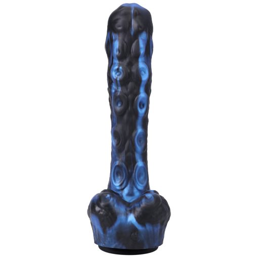 Fort Troff Tendril Thruster Mini Fuck Machine Rechargeable Remote-Controlled Silicone 8.5 In. Thrusting Dildo Blue/Black - Image 4