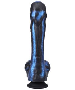 Fort Troff Tendril Thruster Mini Fuck Machine Rechargeable Remote-Controlled Silicone 8.5 In. Thrusting Dildo Blue/Black