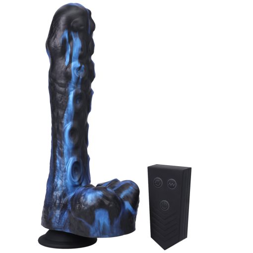 Fort Troff Tendril Thruster Mini Fuck Machine Rechargeable Remote-Controlled Silicone 8.5 In. Thrusting Dildo Blue/Black - Image 7