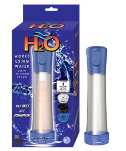 Nasstoys H2O Rechargeable Penis Pump Blue