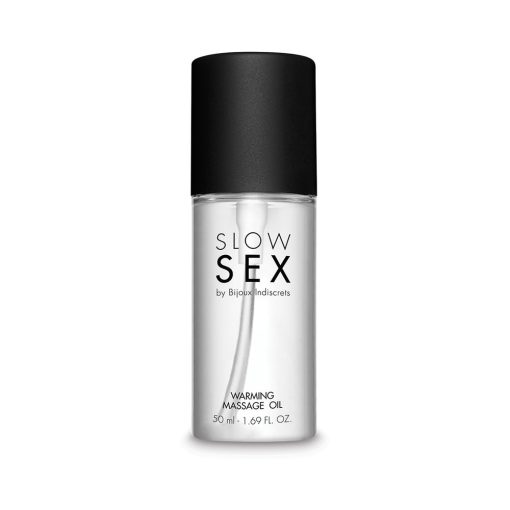 Bijoux Indiscrets Slow Sex Warming Massage Oil 1.69 Oz. - Image 3