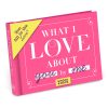 What I Love About You By Me Activity Book