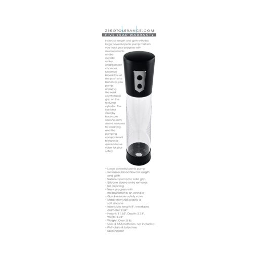 Zero Tolerance Pump Up The Volume Black - Image 8