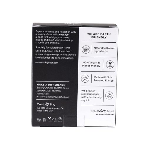 Earthly Body Massage-A-Trois Edible Massage Lotion 3-Piece Gift Set Box 2 Oz. - Image 3