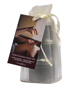 Earthly Body Hemp Seed Valentines Day Candle Trio 1.75 Oz.