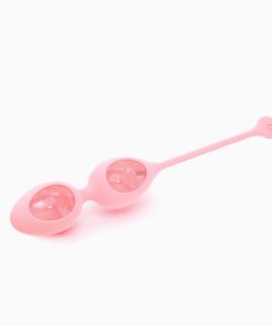 Biird Yonii 2-Piece Rose Quartz Eggs Set