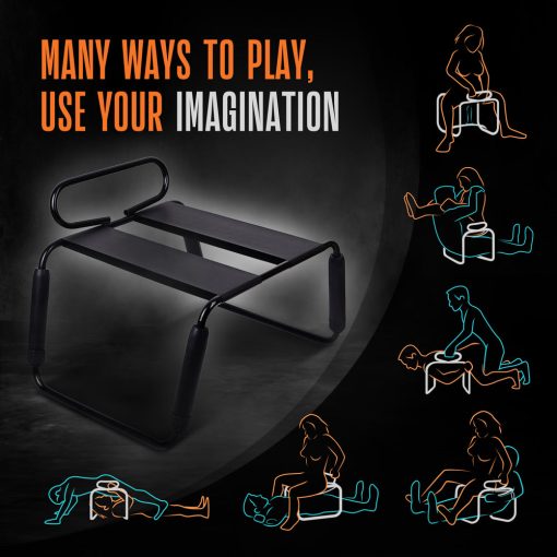 Temptasia Surrender Sex Chair Black - Image 10
